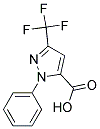 3-(TRIFLUOROMETHYL)-1-PHENYL-1H-PYRAZOLE-5-CARBOXYLIC ACID Structure