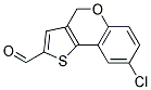 8-CHLORO-4H-THIENO[3,2-C]CHROMENE-2-CARBALDEHYDE Struktur