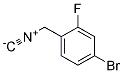 4-BROMO-2-FLUORO-1-ISOCYANOMETHYL-BENZENE Struktur