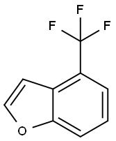 4-(TRIFLUOROMETHYL)BENZOFURAN Structure