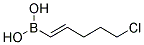 5-Chloro-1-pentenylboronic acid Struktur