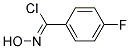 a-Chloro-4-fluorobenzaldoxime Structure