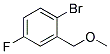 4-FLUORO-2-(METHOXYMETHYL)BROMOBENZEN Struktur