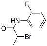 N-(2-FLUOROPHENYL)-2-BROMOPROPANAMIDE Struktur