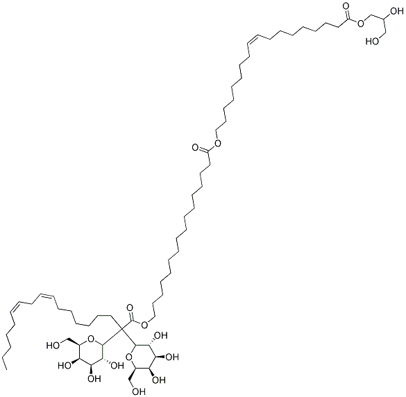 DIGALACTOSYL GLYCERYL LINOLEATE/PALMITATE/OLEATE Struktur