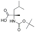 N-BOC-A-METHYL-L-LEUCINE Struktur
