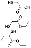 ETHYL 2-MERCAPTOACETATE, (ETHYL THIOGLYCOLATE; 2-MERCAPTO-ACETIC ACID ETHYL ESTER) Struktur