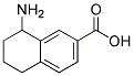 8-AMINO-5,6,7,8-TETRAHYDRO-2-NAPHTHOIC ACID Struktur