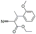 ETHYL 2-CYANO-3-(2-METHOXYPHENYL)BUT-2-ENOATE, TECH Struktur