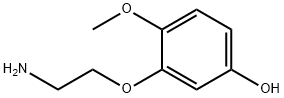 5- (2-AMINOETHOXY)-3-METHOXYPHENOL, 1076198-81-6, 結(jié)構(gòu)式