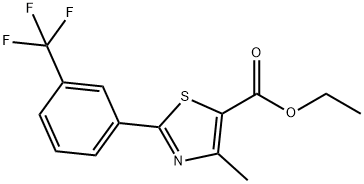 ETHYL 4-METHYL-2-[3-(TRIFLUOROMETHYL)PHENYL]THIAZOLE-5-CARBOXYLAT