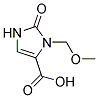 3-Methoxymethyl-2-Oxo-4-Imidazole-Carboxylic Acid Struktur