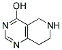 5,6,7,8-tetrahydropyrido[4,3-d]pyrimidin-4-ol Struktur