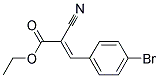 ETHYL(E)-4-BROMO-A-CYANO-TRANS-CINNAMATE Struktur