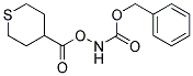 4-{[(benzyloxy)carbonyl]amino}tetrahydro-2H-thiopyran-4-carboxylic acid Struktur