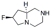 (7S,8aS)-7-fluorooctahydropyrrolo[1,2-a]pyrazine Struktur