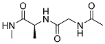 N-ACETYLGLYCYLALANINEMETHYLAMIDE Struktur
