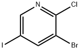 3-BROMO-2-CHLORO-5-IODOPYRIDINE Structure