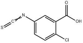 3-Carboxy-4-chlorophenylisothiocyanate Struktur