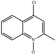 4-CHLORO-2-METHYLQUINOLINE1-OXIDE Struktur