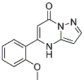 5-(2-methoxyphenyl)pyrazolo[1,5-a]pyrimidin-7(4H)-one Struktur