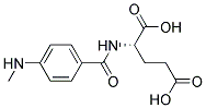 p-N-Methylaminobenzoylglutamic Acid Struktur