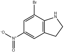 7-BROMO-5-NITROINDOLINE