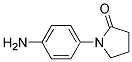 p-Aminophenyl pyrrolidone Structure