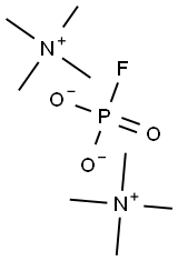 Tetramethylammonium fluorophosphate Struktur