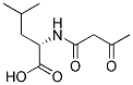 N-ACETOACETYLLEUCINE Struktur