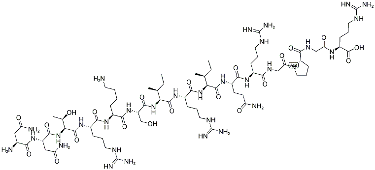 ASN-ASN-THR-ARG-LYS-SER-ILE-ARG-ILE-GLN-ARG-GLY-PRO-GLY-ARG Struktur