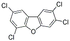 2,3,6,8-TETRACHLORODIBENZOFURAN Struktur