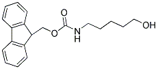 5-(FMOC-AMINO)-1-PENTANOL Struktur