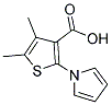 4,5-DIMETHYL-2-PYRROL-1-YL-THIOPHENE-3-CARBOXYLIC ACID Structure