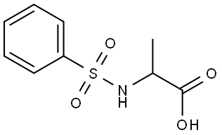 (2S)-2-[(PHENYLSULFONYL)AMINO]PROPANOIC ACID|(2S)-2-[(PHENYLSULFONYL)AMINO]PROPANOIC ACID