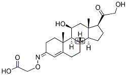 4-PREGNEN-11-BETA, 21-DIOL-3,20-DIONE 3-O-CARBOXYMETHYLOXIME|