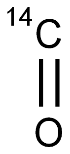 CARBON MONOXIDE, [14C] Struktur