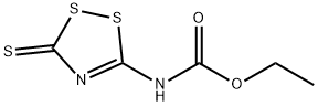 ETHYL N-(3-THIOXO-3H-1,2,4-DITHIAZOL-5-YL)CARBAMATE Struktur