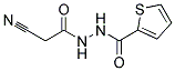 N'-(2-CYANOACETYL)THIOPHENE-2-CARBOHYDRAZIDE Struktur
