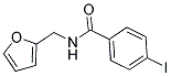N-(2-FURYLMETHYL)-4-IODOBENZENECARBOXAMIDE Struktur
