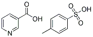 NICOTINIC ACID P-TOLUENESULFONIC ACID Struktur