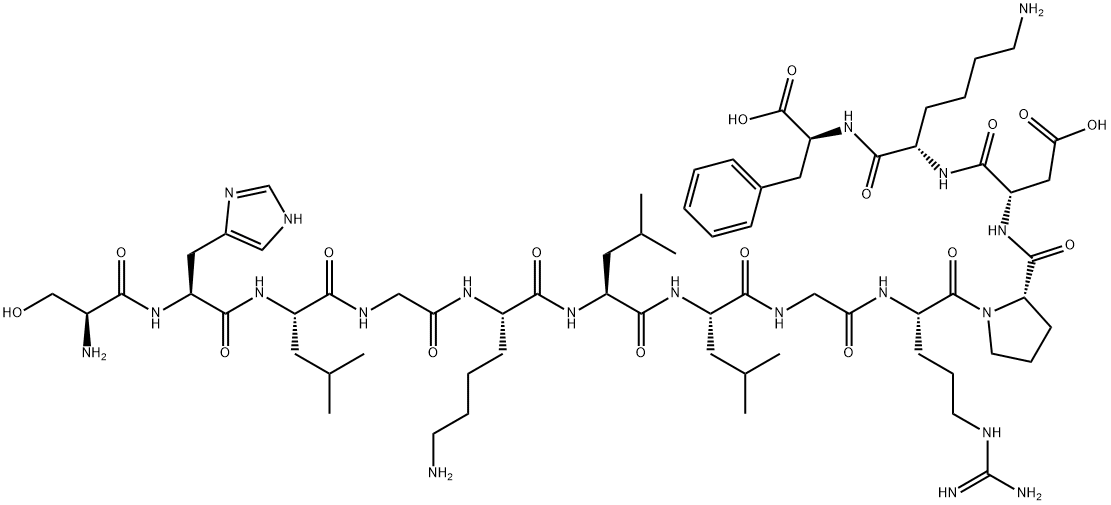 (LEU144,ARG147)-MYELIN PROTEOLIPID PROTEIN (139-151) 結(jié)構(gòu)式