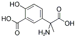 (RS)-ALPHA-METHYL-3-CARBOXY-4-HYDROXYPHENYLGLYCINE Struktur