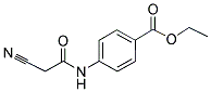 4-(2-CYANO-ACETYLAMINO)-BENZOIC ACID ETHYL ESTER Struktur