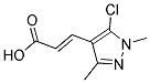 3(-5-CHLORO-1,3-DIMETHYLPYRAZOL-4-YL)ACRYLIC ACID
