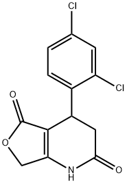 4-(2,4-DICHLOROPHENYL)-4,7-DIHYDROFURO[3,4-B]PYRIDINE-2,5(1H,3H)-DIONE Structure