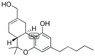 11-HYDROXY-DELTA(8)-TETRAHYDROCANNABINOL Struktur