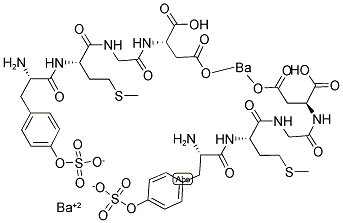 L-TYR(SO3/BA)-MET-GLY-ASP BA/2 Structure