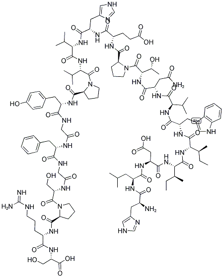 [DVAL22, PHE33] BIG ENDOTHELIN-1 (16-38), HUMAN|HIS-LEU-ASP-ILE-ILE-TRP-D-VAL-ASN-THR-PRO-GLU-HIS-VAL-VAL-PRO-TYR-GLY-PHE-GLY-SER-PRO-ARG-SER