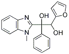 2-(2-FURYL)-1-(1-METHYL-1H-BENZIMIDAZOL-2-YL)-1-PHENYLETHANE-1,2-DIOL Structure